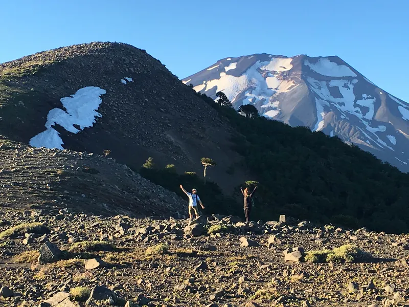 Trekking al volcán Lonquimay