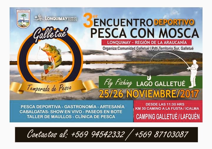 3er Encuentro Deportivo de Pesca con Mosca Lonquimay